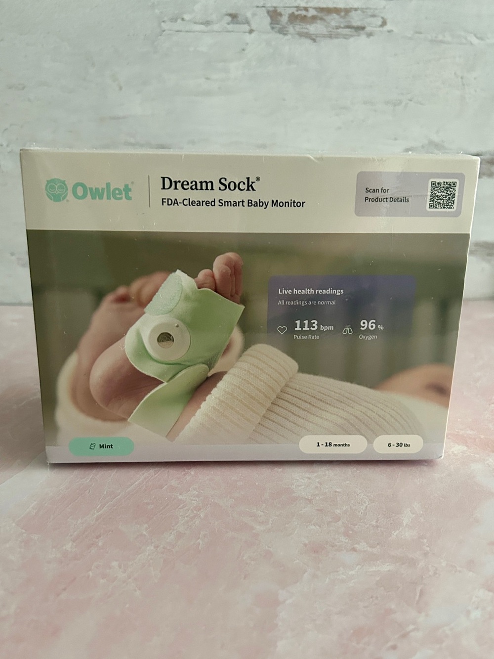 Owlet Dream Sock Smart Baby Monitor